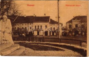 1906 Rozsnyó, Roznava; Rákóczi tér. Búfy János kiadása 71. / square (EK)