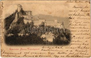 1899 (Vorläufer) Árvaváralja, Oravsky Podzámok; Árva vára / Oravsky hrad / castle (EK)