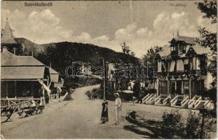 1919 Szovátafürdő, Baile Sovata; Fő sétány / main promenade (EK)