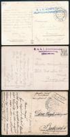 1915-1918 6 db I. világháborús tábori képeslap