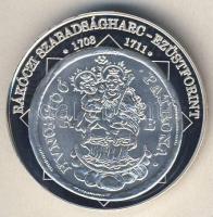 DN "A magyar nemzet pénzérméi - Rákóczi szabadságharc, ezüstforint" Ag emlékérem 10g T:PP Tanúsítvánnyal!