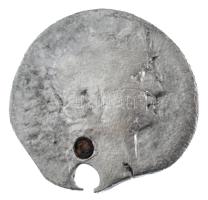 Római Birodalom / ? / Hadrianus 117-138. Denár (2,36g) T:3 ly., lyuktömött Roman Empire / ? / Hadrianus 117-138. Denarius (2,36g) [HAD]RIANVS [AVGVSTVS] / [COS III] C:F holed, plugged hole RIC II 202.var