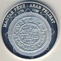 DN "A magyar nemzet pénzérméi - Magyar pénz-arab felirat" Ag emlékérem 10g T:PP Tanúsítván...