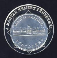 DN "A magyar nemzet pénzérméi - Az utolsó pengő" Ag emlékérem 10g T:PP Tanúsítvánnyal!