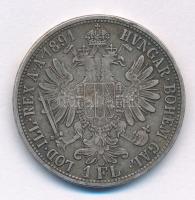 Ausztria 1891. 1Fl Ag "Ferenc József" T:1- patina
Austria 1891. 1 Florin Ag "Franz J...