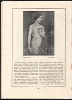 1911 A Fény. Művészfényképezési folyóirat. Szerk.: Hoffmann Viktor. VI. évf. 10. sz. Bp., 1911, Horn...