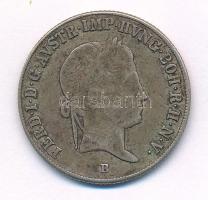 1838B 20kr Ag "V. Ferdinánd" T:3 patina  Hungary 1838B 20 Kreuzer Ag "Ferdinand V" C:F patina Huszár:2081.,Unger III.: 1419.