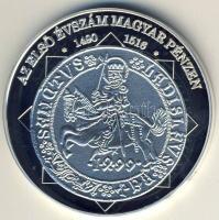 DN "A magyar nemzet pénzérméi - Az első évszám magyar pénzen" Ag emlékérem 10g T:PP Tanúsí...