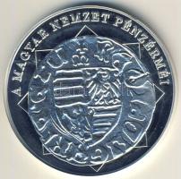 DN "A magyar nemzet pénzérméi - Négyelt címer magyar pénzen" Ag emlékérem 10g T:PP Tanúsítvánnyal!