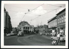 cca 1970 Nagyvárad, városkép, 7,5×11 cm / Oradea