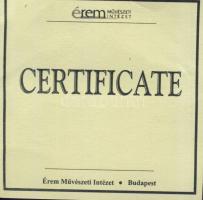 DN "Királyi koronák/1909 5K - Ferenc József" Ag emlékérem 20g T:PP Csak 2000db, tanúsítván...