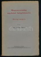 Domanovszky György: Magyarország egyházi faépítészete. Bereg megye. A szerző, Domanovszky György (1909-1983) művészettörténész, etnográfus, muzeológus által Voit Pál (1909-1988) művészettörténész részére DEDIKÁLT példány. "Pajának régi barátsággal és szeretettel Gyurka." Bp., 1936., Pázmány Péter-Tudományegyetem Művészettörténeti és Keresztényrégészeti Intézete,(Sárkány Nyomda Rt.-ny.), 106+1 p. + 11 t. Kiadói papírkötés, kissé foltos gerinccel és a gerincen egészen apró sérüléssel.