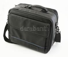 IBM utazó táska / bőrönd több rekesszel, laptopnak is. Jó állapotban 35x27 cm