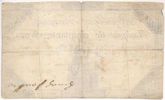 Franciaország 1792. 50L "Assignata" T:III,III- szakadások France 1792. 50 Livres "Ass...