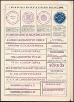 1934 A községi közigazgatásban használatos bélyegzők. (Különlenyomat a közigazgatási nyomtatványok 1...