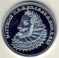 DN "Királyi koronák/1909 5K - II.Mátyás" Ag emlékérem 20g T:PP Csak 2000db, tanúsítvánnyal...