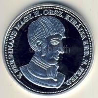 DN "Királyi koronák/1909 5K - V.Ferdinánd" Ag emlékérem 20g T:PP Csak 2000db, tanúsítvánny...