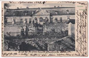 1907 Palást, Plástovce; Reuss hercegi kastély. Kanyó Antal utóda kiadása / castle (EK)