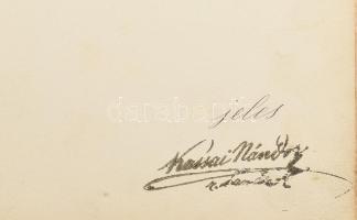 1894-1895 Kondrács Gusztáv II. osztályos r. tanuló mértani rajzfüzete 1894-5. Nagy-Kállói M. Kr. A. ...