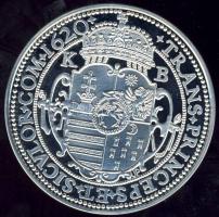 Erdély 1620. Thaler Ag Bethlen Gábor modern Ag utánverete 20g T:PP Csak 2000db, tanúsítvánnyal!