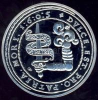 Erdély 1605. Thaler Ag Bocskai István modern Ag utánverete 20g T:PP Csak 2000db, tanúsítvánnyal!