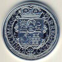 Erdély 1663. Thaler Ag Apafi Mihály modern Ag utánverete 20g T:PP Csak 2000db, tanúsítvánnyal!