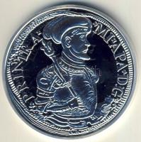 Erdély 1663. Thaler Ag Apafi Mihály modern Ag utánverete 20g T:PP Csak 2000db, tanúsítvánnyal!