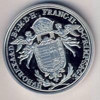 1792. Thaler Ag I.Ferenc modern Ag utánverete 20g T:PP Csak 2000db, tanúsítvánnyal!