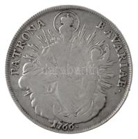 Német Államok / Bajorország 1766. Konvenciós Tallér Ag "III. Miksa" (27,58g) T:3 juszt.
G...