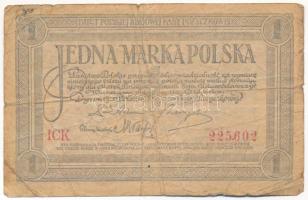 Lengyelország 1919. 1M T:III- Poland 1919. 1 Marka C:VG Krause P#19