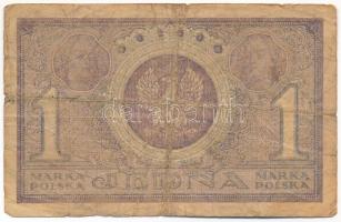 Lengyelország 1919. 1M T:III-
Poland 1919. 1 Marka C:VG
Krause P#19