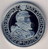 1611. Thaler Ag II.Mátyás modern Ag utánverete 20g T:PP Csak 2000db, tanúsítvánnyal!