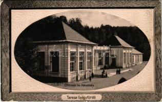 1912 Tarcsa, Tarcsafürdő, Bad Tatzmannsdorf; Éttermek és kávéház. Brüder Farkas, Wien / restaurants and café (EK)