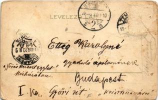 1899 (Vorläufer) Temesvár, Timisoara; Józsefváros, Zárda. Corvina könyvkereskedés kiadása / Kloster ...