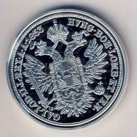 1853. Thaler Ag Ferenc József modern Ag utánverete 20g T:PP Csak 2000db, tanúsítvánnyal!