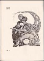 Bayros, Marquis Franz de: A ,,Gyűjtő" különszáma. Szerk. Siklóssy László. [Bp., 1913], Szent Gy...