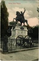 Bucharest, Bukarest, Bucuresti, Bucuresci; Statuea Mihai Viteazul / statue, monument (EK)