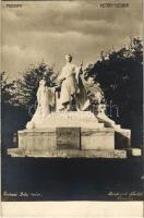 Pozsony, Pressburg, Bratislava; Petőfi szobor. Radnai Béla műve / statue, monument. Mindszenti photo