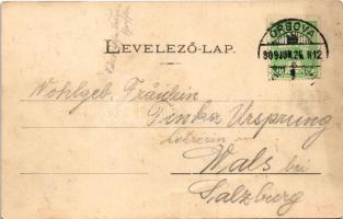 1909 Ada Kaleh, Török emléktábla a szigeten, Bégo Mustafa / Turkish memorial plaque and Bego Mustafa