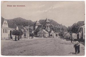 Nagybaromlak, Baromlaka, Wurmbach, Wurmloch, Vorumloc, Valea Viilor; Evangélikus erődtemplom. Joseph Briegel Photogr. / Lutheran castle church (EK)