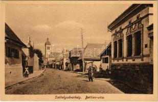 Székelyudvarhely, Odorheiu Secuiesc; Bethlen utca. Székely Dénes kiadása / street view