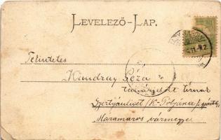 Nagykároly, Carei; Megyeháza, Kölcsey utca. Csókás László kiadása / county hall, street view (EM)