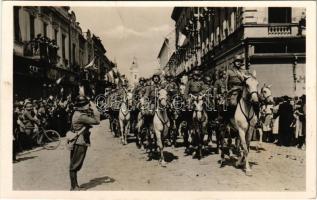 1940 Szatmárnémeti, Szatmár, Satu Mare; bevonulás / entry of the Hungarian troops