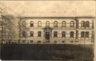 Budapest II. Országos m. kir. Chemiai (Kémiai) Intézet, Oszlop utca (ma Keleti Károly utca). photo (EK)