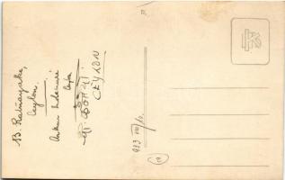 1933 Budapest III. Római dunapart, Bodnár kert vendéglő kertje. photo