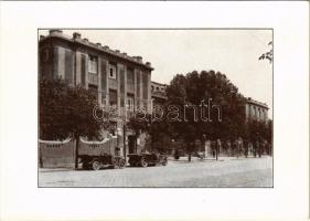 Budapest VIII. 1. sz. sebészeti klinika (Igazgató: Verebély Tibor dr.). Szigony utca 36. A Budapesti Kir. Magy. Pázmány Péter Tudományegyetemi Joghallgatók Segítő Egyesületének kiadása