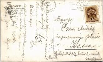 1941 Budapest XIV. Nemzetközi Vásár, Kristály, Harmatvíz reklám, náci horogkeresztes zászlók, sarló ...