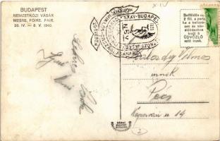 1940 Budapest XIV. Nemzetközi Vásár, Studio, Posta, Telefon tanácsadás és radio üzlet, Színházi maga...