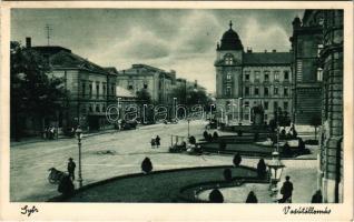 1938 Győr, vasútállomás