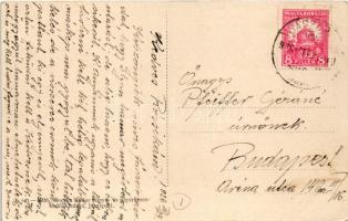 1926 Jászapáti, Királyi Katolikus Széchenyi-reálgimnázium. Koczka Andor kiadása